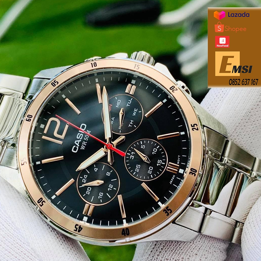 Đồng hồ Casio Nam MTP-1374D-1A2VDF