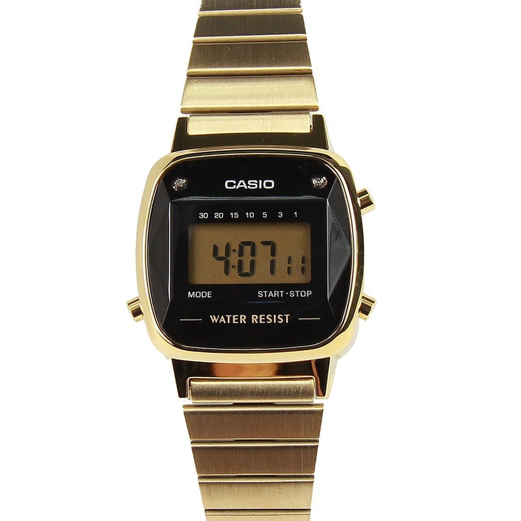 Casio Vintage Gold Watch  CASIO LA670WGAD-1D - Emsi.vn