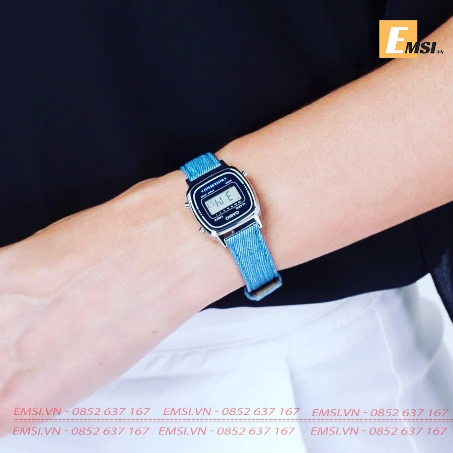 Tổng hợp Đồng Hồ Casio Chính hãng Nữ LA670, Thời Trang ,Dây Thép Không Gỉ EMSI.VN