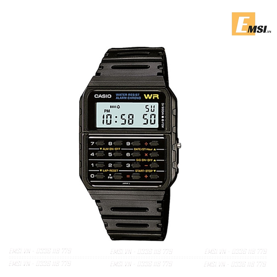 ĐỒNG HỒ CASIO CA-53W-1Z Điện tử - Có máy tính