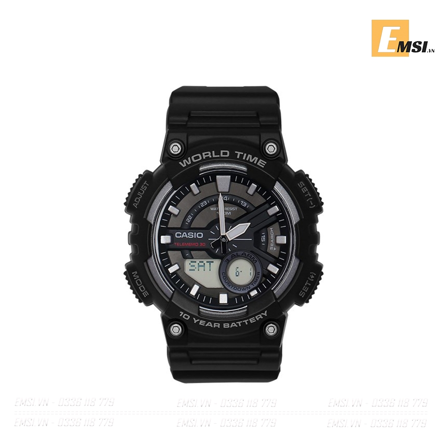 Đồng hồ Casio Nam AEQ-110W-1A - Emsi.vn
