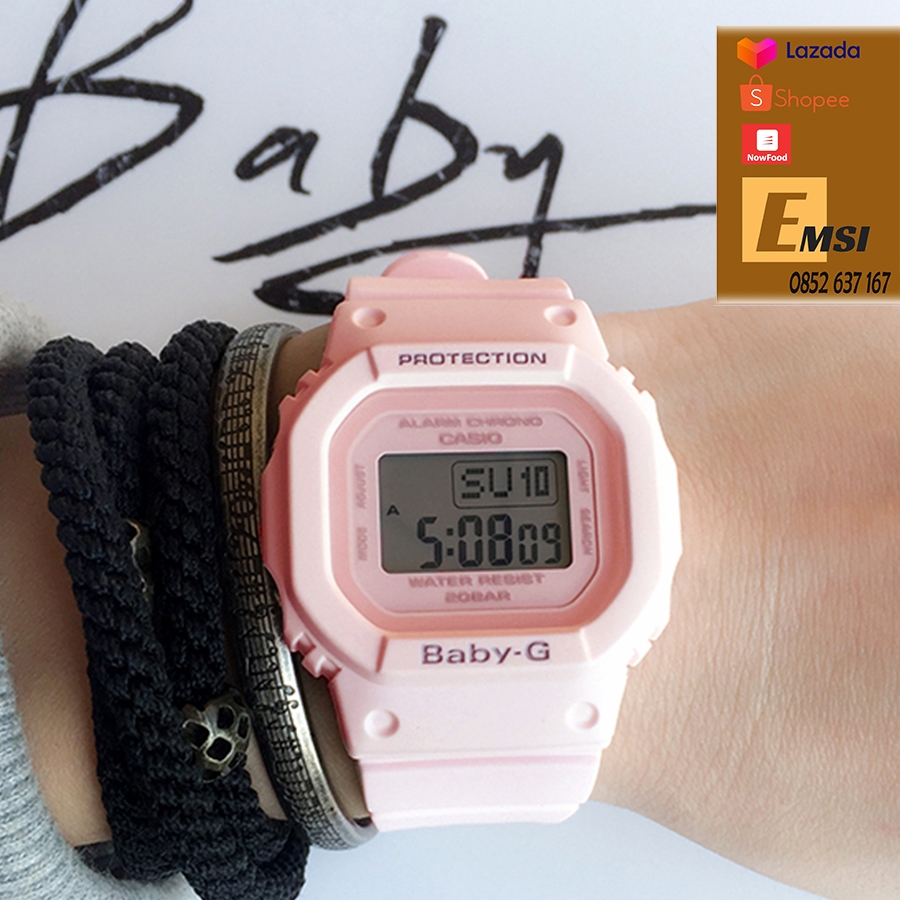 Đồng hồ Casio Baby-G Nữ - BGD-560-4D (hồng bánh bèo)