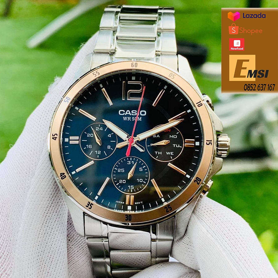 Đồng hồ Casio Nam MTP-1374D-1A2VDF