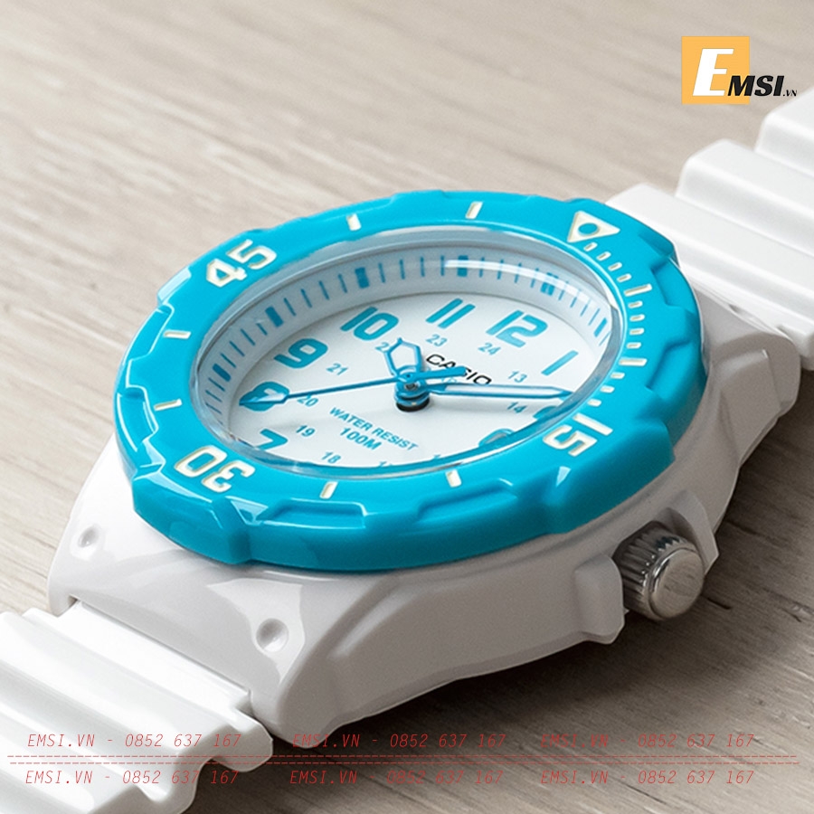 Casio LRW-200H-2B - Quartz (Pin) Dây Cao Su - Chính Hãng