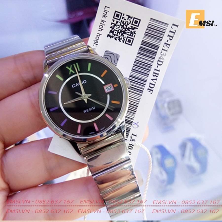 CASIO LTP-E134D-2BVDF – NỮ – QUARTZ (PIN) – DÂY KIM LOẠI - Emsi.vn