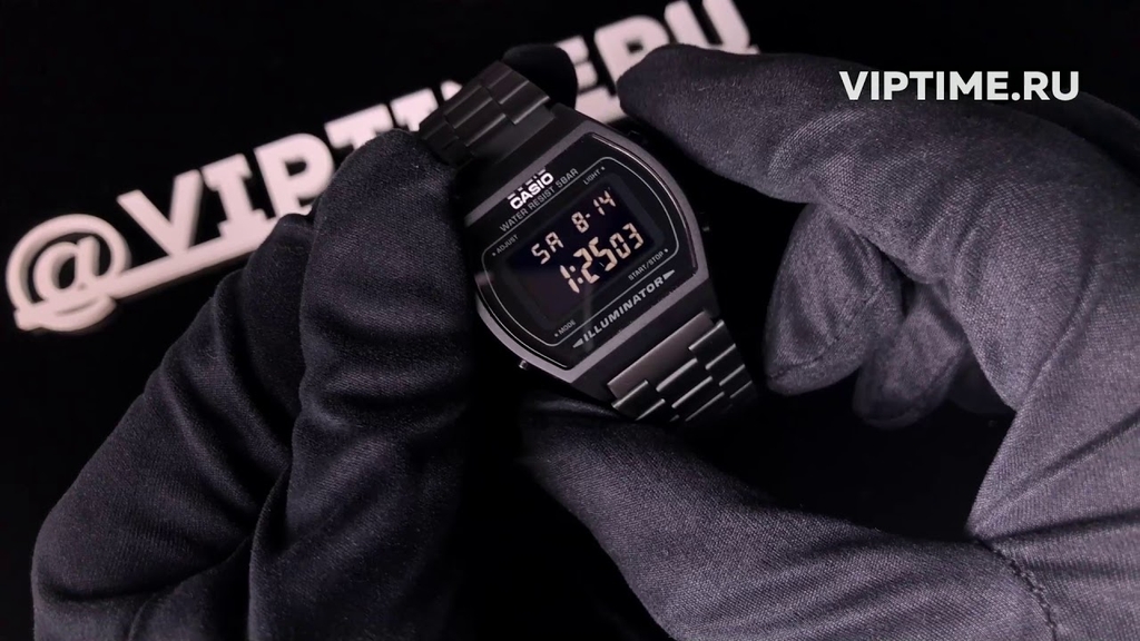 Casio B640WB-1BVT | Vintage All Black Watch | CASIO ( LIMITED CASIO B640WB-1B )