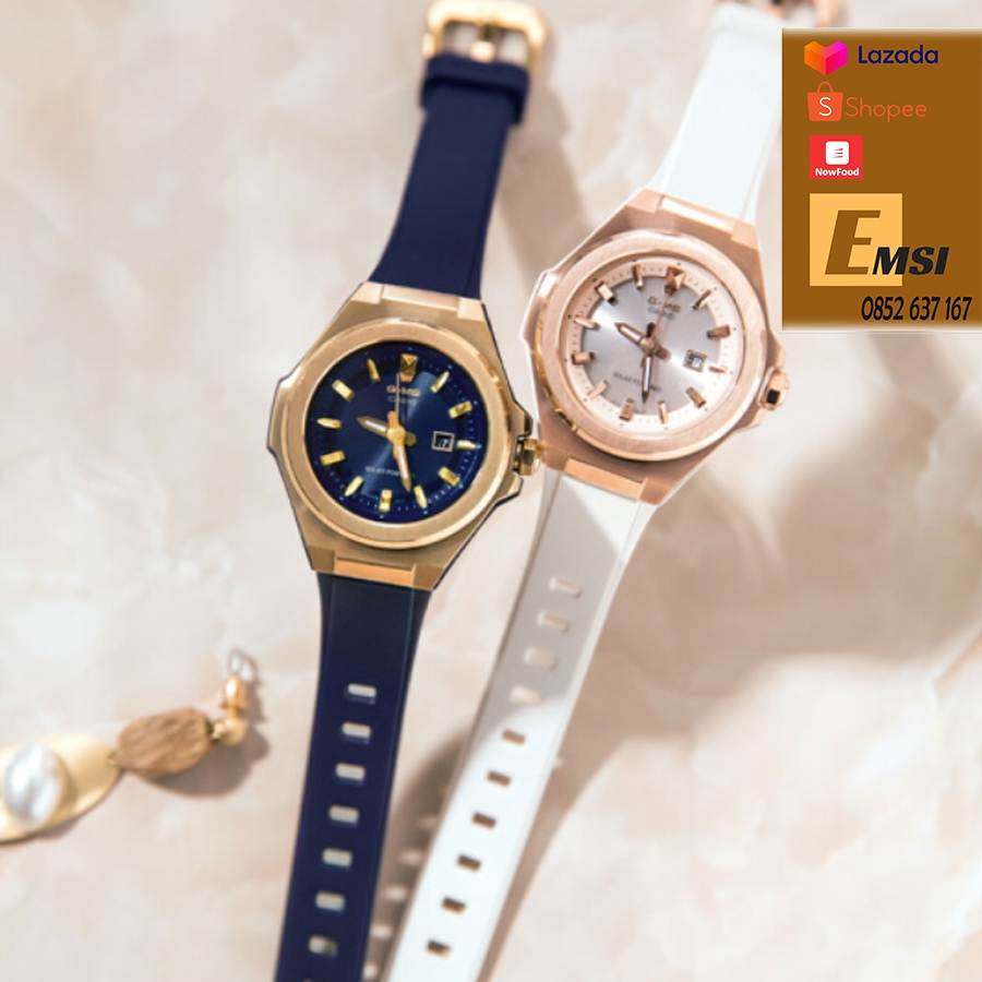 Đồng hồ Casio Baby-G Nữ MSG-S500G-2A -Tough Solar - Cao Su - 10ATM
