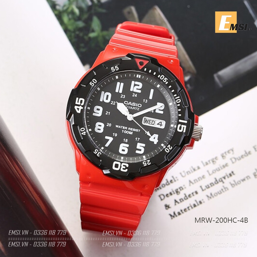 Đồng hồ Casio Nam MRW-200HC-4BVDF - Mới