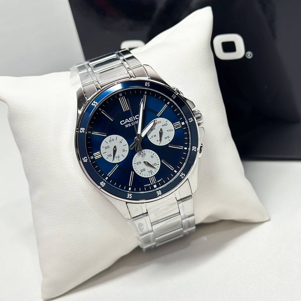 Đồng Hồ Casio - Nam MTP-1374D-2A3VDF