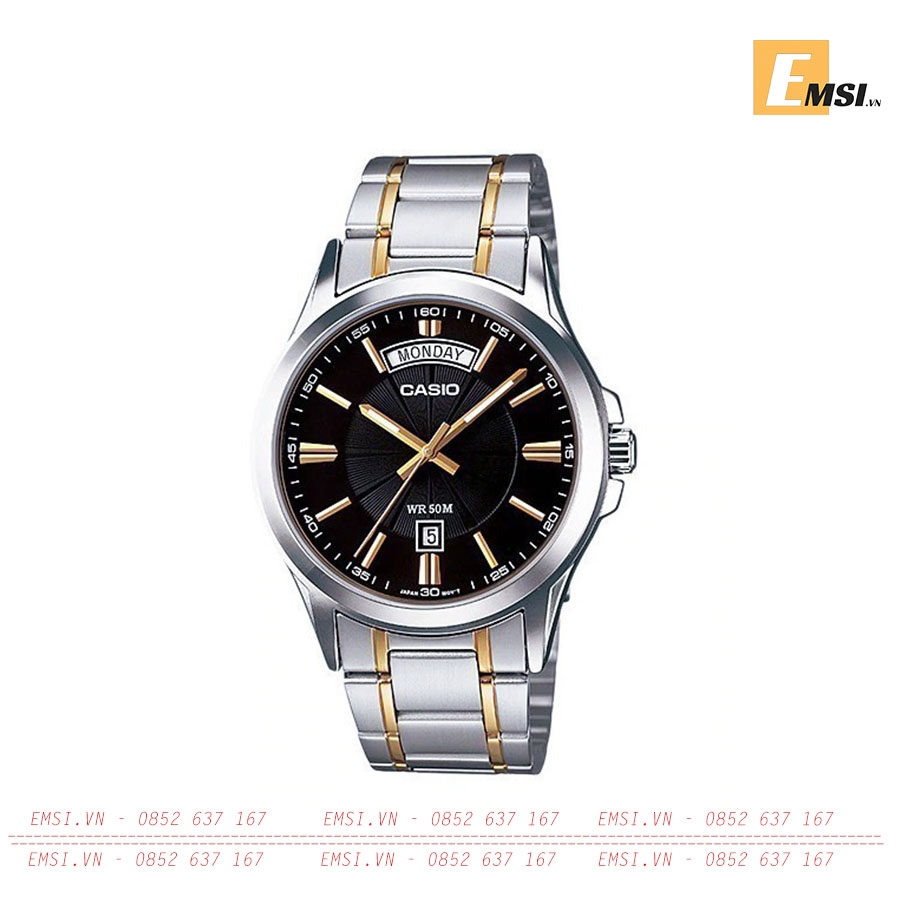 Casio MTP-1381G-1AVDF - Đồng Hồ Nam - Pin / Quartz - Kính Khoáng - Size Mặt 40mm - Bảo Hành 5 Năm - Chính Hãng
