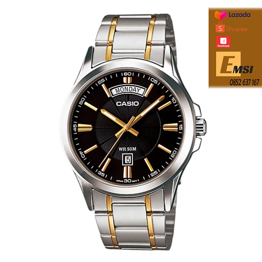 Casio MTP-1381G-1AVDF - Đồng Hồ Nam - Pin / Quartz - Kính Khoáng - Size Mặt 40mm - Bảo Hành 5 Năm - Chính Hãng