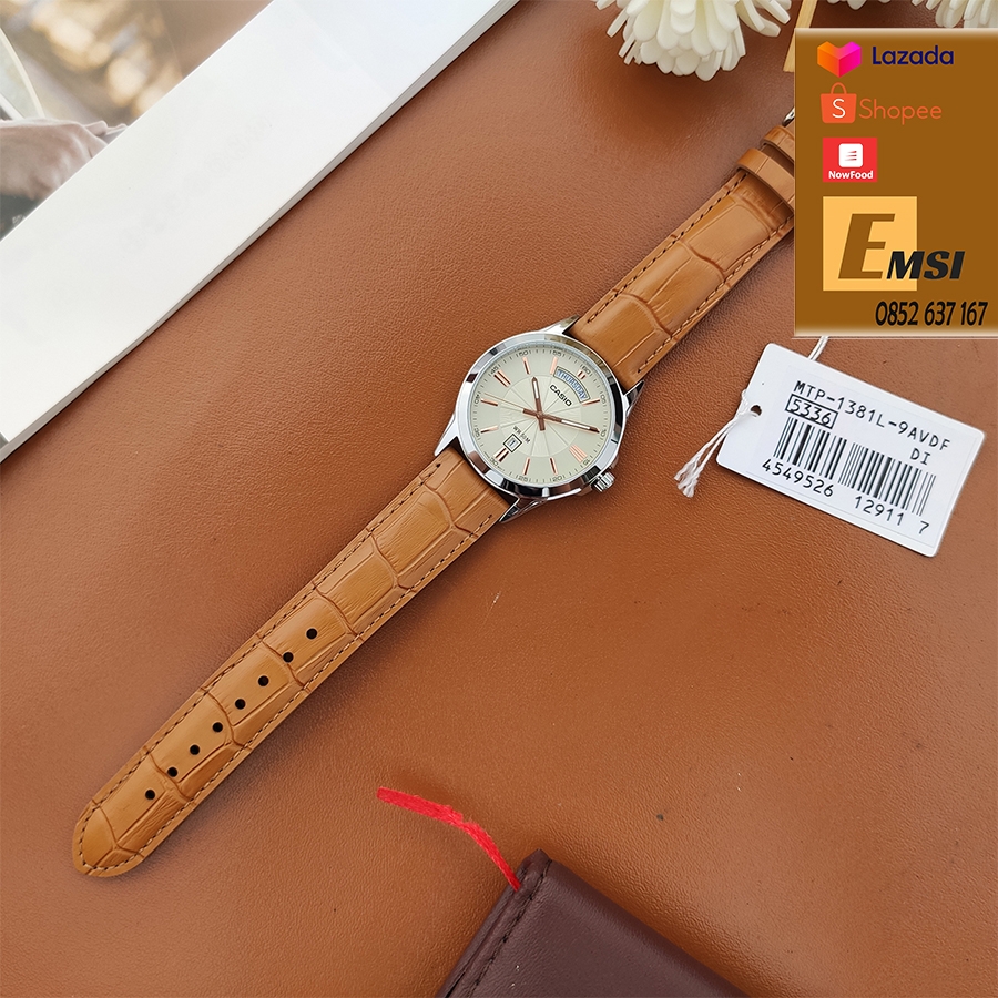 Casio MTP-1381L-9AVDF - Đồng Hồ Nam - Pin / Quartz - Size Mặt 40mm - Bảo Hành 5 Năm - Chính Hãng