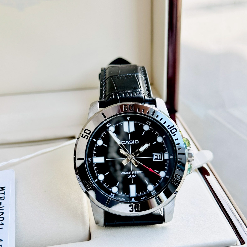 Đồng Hồ Casio - Nam MTP-VD01L-1EVUDF Size 45mm