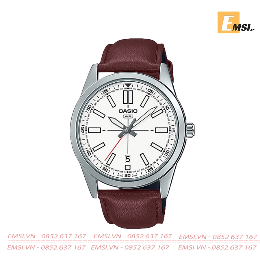 Casio MTP-VD02L-7EUDF - Đồng Hồ Nam - Pin / Quartz - Kính Khoáng - Size Mặt 41mm - Bảo Hành 5 Năm - Chính Hãng - Emsi.vn