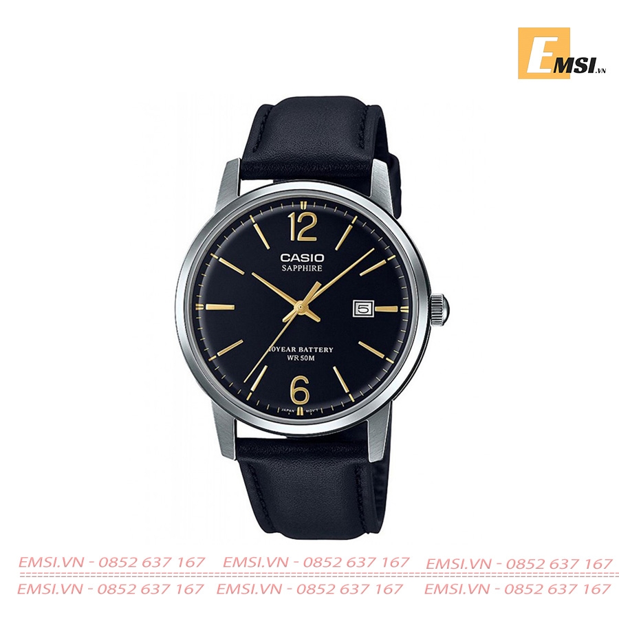 Casio MTS-110L-1AVDF - Kính Sapphire - Đồng hồ nam - Pin / Quartz - Size mặt 39mm - Bảo Hành 5 Năm - Chính Hãng - Emsi.vn
