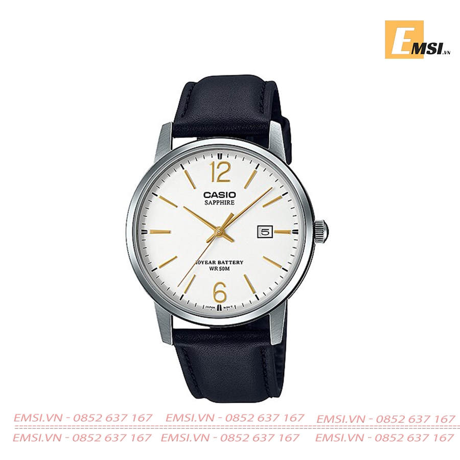Casio MTS-110L-7AVDF - Kính Sapphire - Đồng hồ nam - Pin / Quartz - Size mặt 39mm - Bảo Hành 5 Năm - Chính Hãng - Emsi.vn