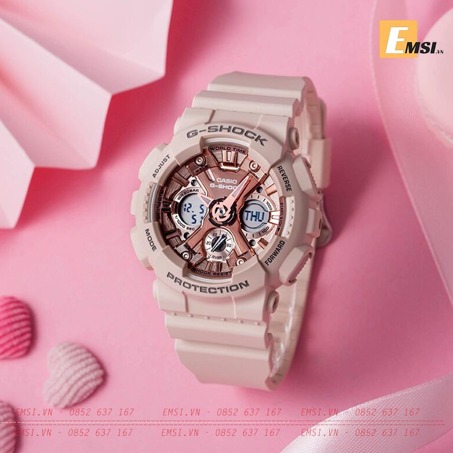 Đồng hồ Casio G-Shock Nữ GMA-S120MF-4A - BẢO HÀNH 5 NĂM