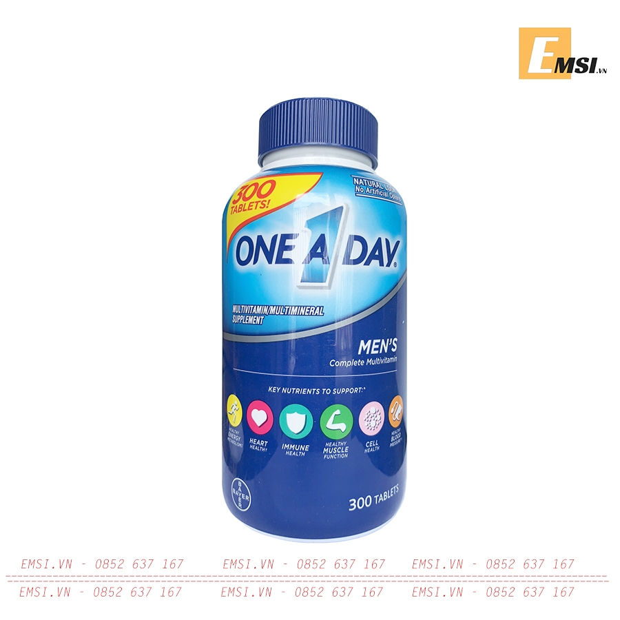 Viên Uống One A Day Men Health Formula 300 Viên Của Mỹ