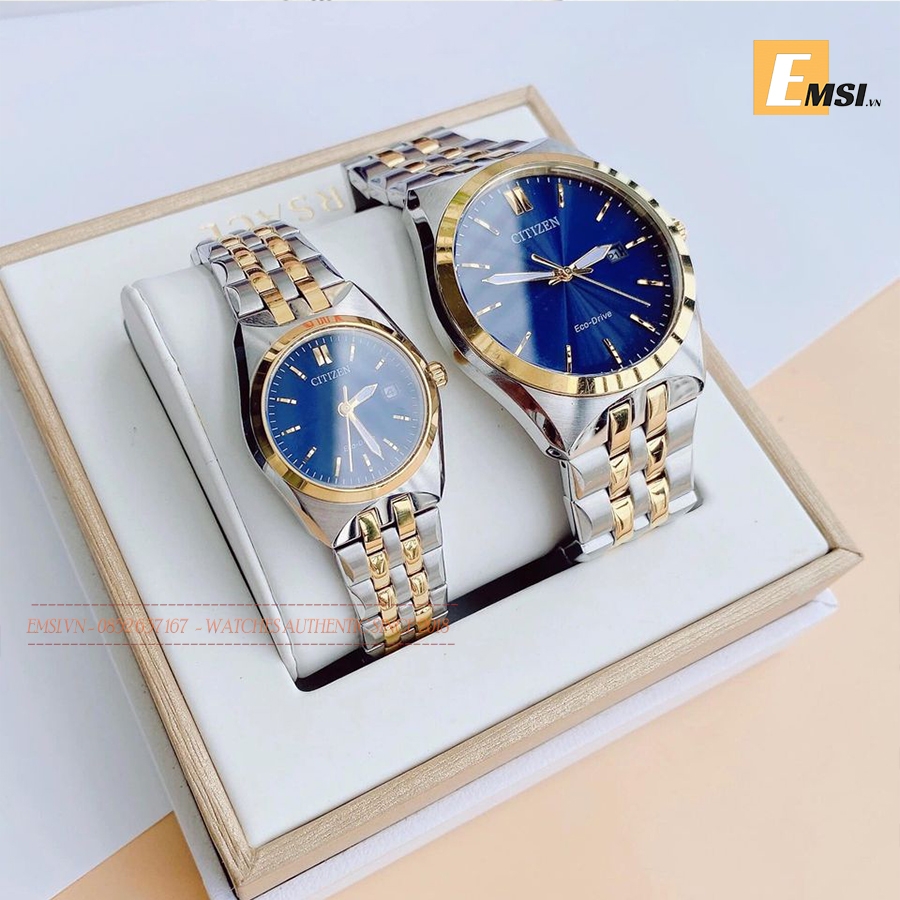 Citizen EW2294-61L - Đồng Hồ Nữ - Eco Drive - Kính Khoáng - Bảo Hành 5 Năm - Chính Hãng