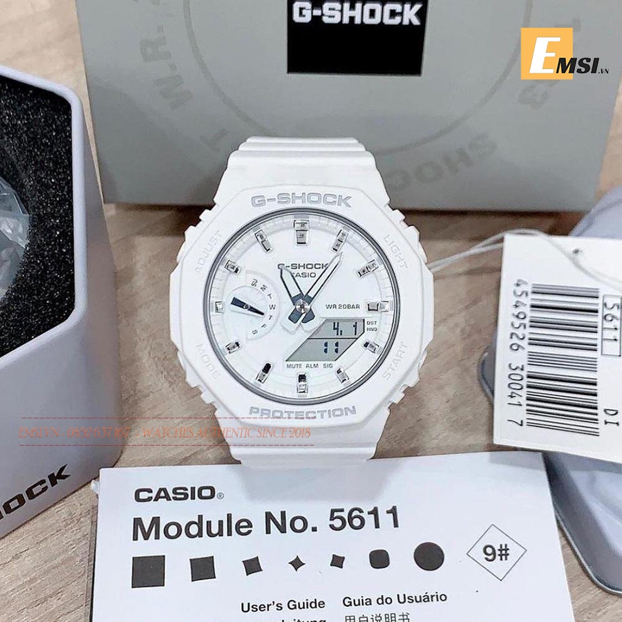 G-Shock GMA-S2100-7A - Đồng Hồ Nữ - Điện Tử - Kính Khoáng - Size Mặt 43mm - Bảo Hành 5 Năm - Chính Hãng