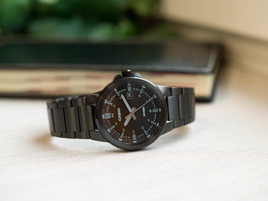 MTP-E173B-1AV | Đồng Hồ Casio | Nam | Dây Kim Loại | Pin 3 Năm | Chống Nước WR50M |  41,5mm