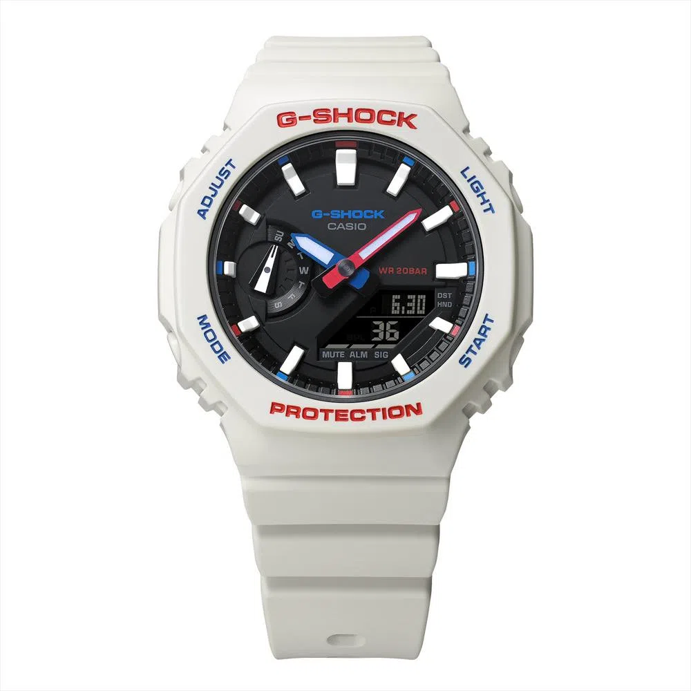 G-Shock GMA-S2100WT-7A1DR - Đồng hồ nam - Điện tử - Pin / Quartz - Size mặt 46mm - Kính khoáng - Bảo Hành 5 Năm