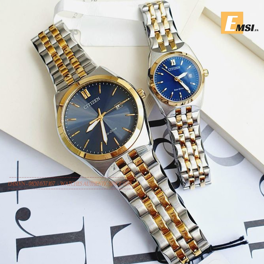 Citizen EW2294-61L - Đồng Hồ Nữ - Eco Drive - Kính Khoáng - Bảo Hành 5 Năm - Chính Hãng