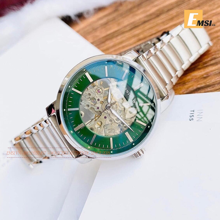 Thomas Earnshaw ES-8214-33 - Đồng Hồ Nam - Cơ - Automatic - Kính Khoáng - Size Mặt 42.5mm - Bảo Hành 5 Năm - Chính Hãng