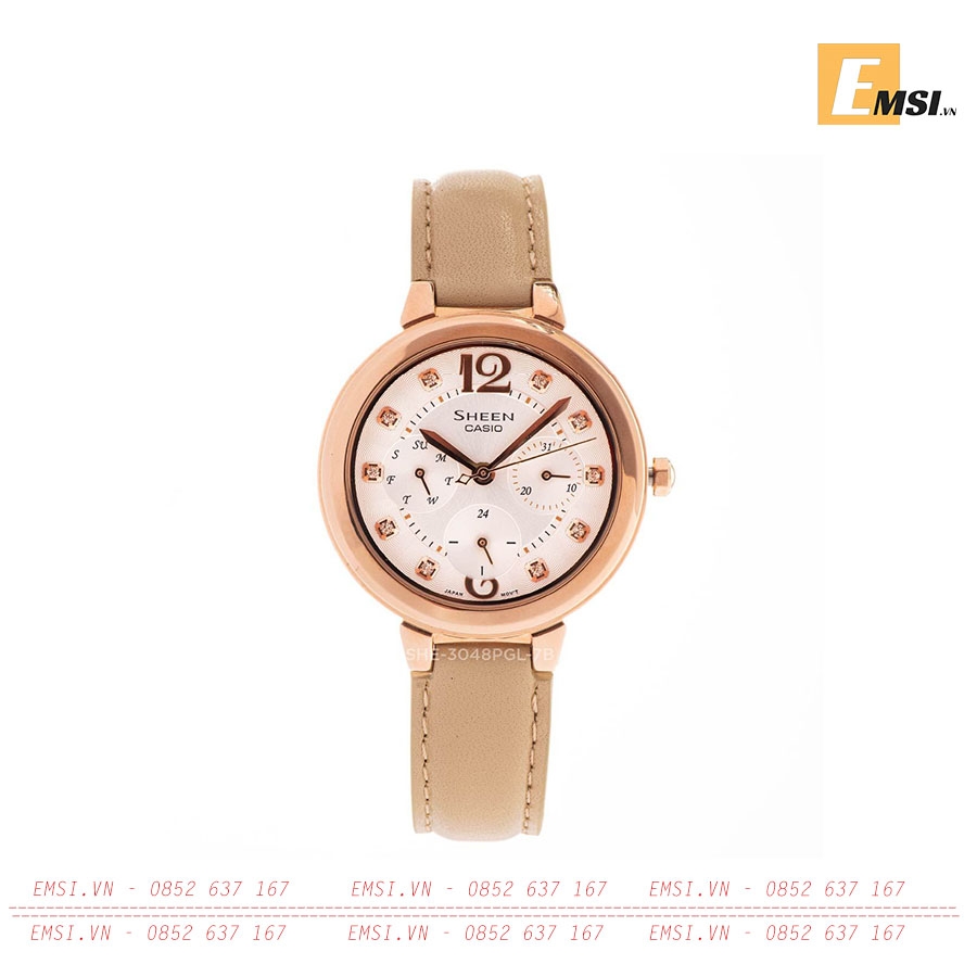 SHE-3048PGL-7B | ĐỒNG HỒ NHIỀU KIM | SHEEN - CASIO