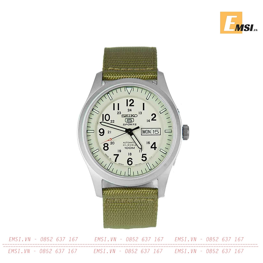 Đồng hồ Seiko 5 quân đội SNZG07J1  made in Japan size 42 mm - Emsi.vn