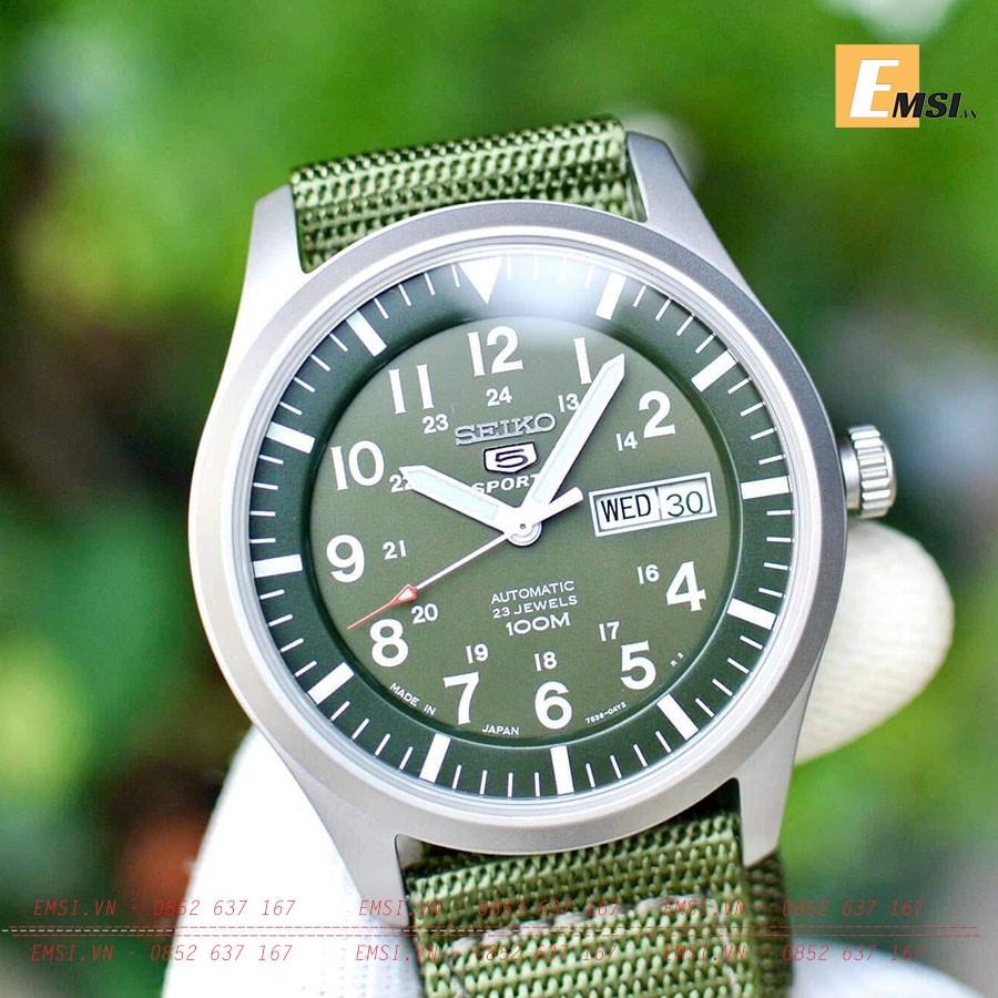 Đồng hồ Seiko 5 SNZG09J1 made in Japan size 42 mm - Emsi.vn
