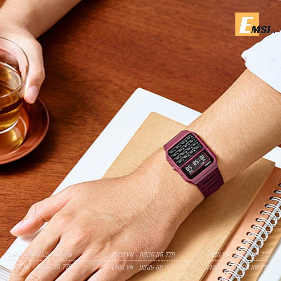 CA-53WF-4BDF | Đồng Hồ Casio | Data Bank | Dây Nhựa | Có Máy Tính | Pin 5 Năm CA-53WF-4BDF | Đồng Hồ Casio | Data Bank | Dây Nhựa | Có Máy Tính | Pin 5 Năm