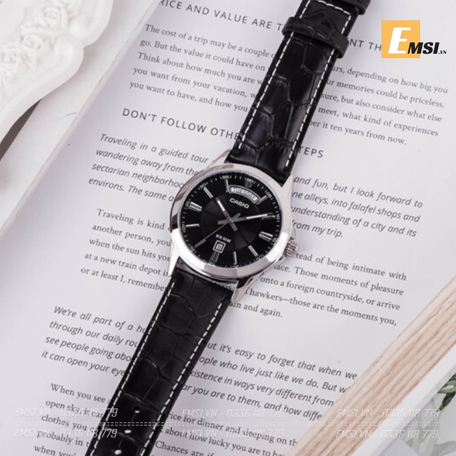 Casio MTP-1381L-1AVDF - Đồng Hồ Nam - Pin / Quartz - Kính Khoáng - Size Mặt 40mm - Bảo Hành 5 Năm - Chính Hãng