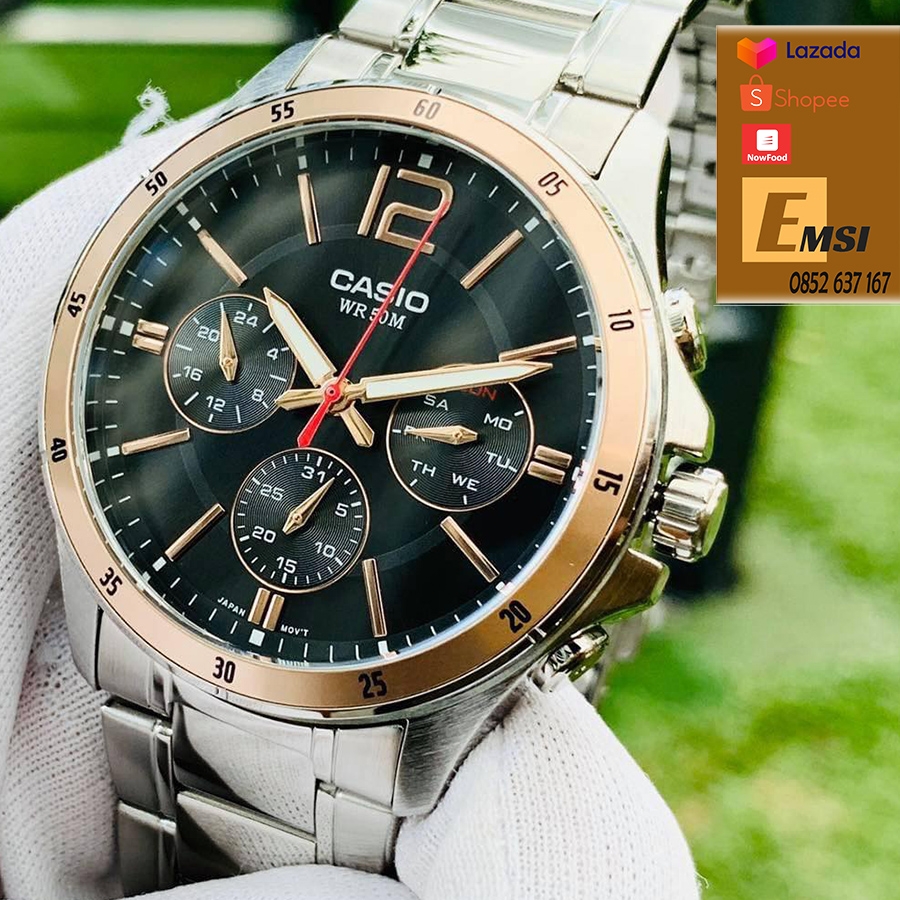 Đồng hồ Casio Nam MTP-1374D-1A2VDF