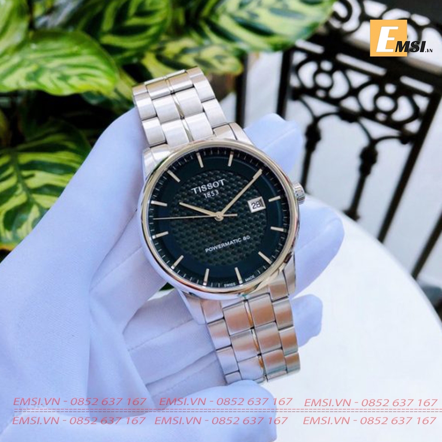 Tissot T086.407.11.201.02 - Đồng Hồ Nam - Cơ - Automatic - Kính Sapphire - Size Mặt 41mm - Bảo Hành 5 Năm - Chính Hãng - Emsi.vn