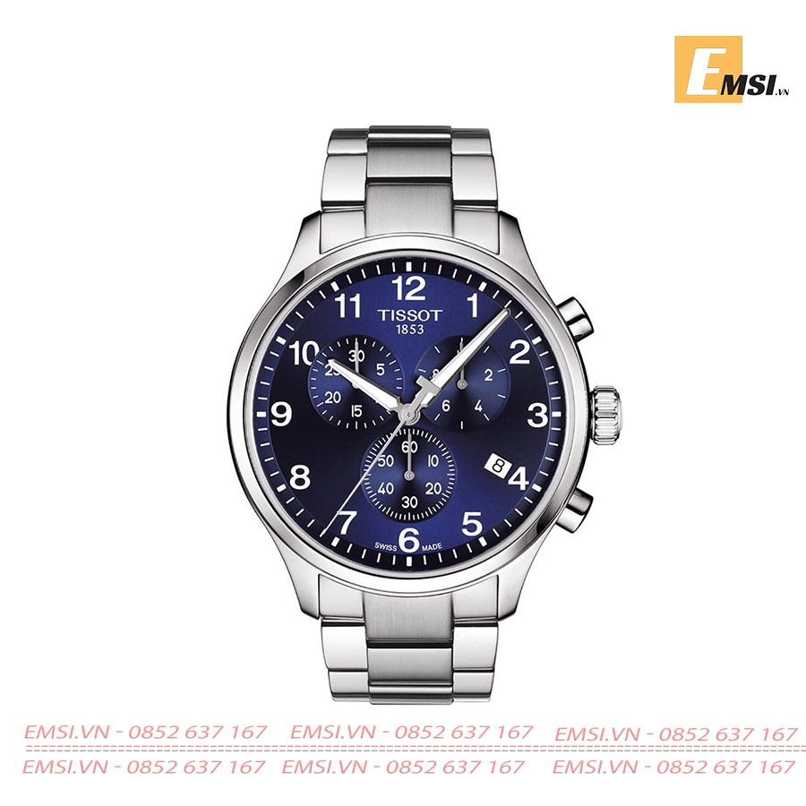 TISSOT CHRONO XL CLASSIC T116.617.11.047.01 - Pin / Quartz - Kính Sapphire - Size Mặt 45mm- Đồng hồ nam - Emsi.vn