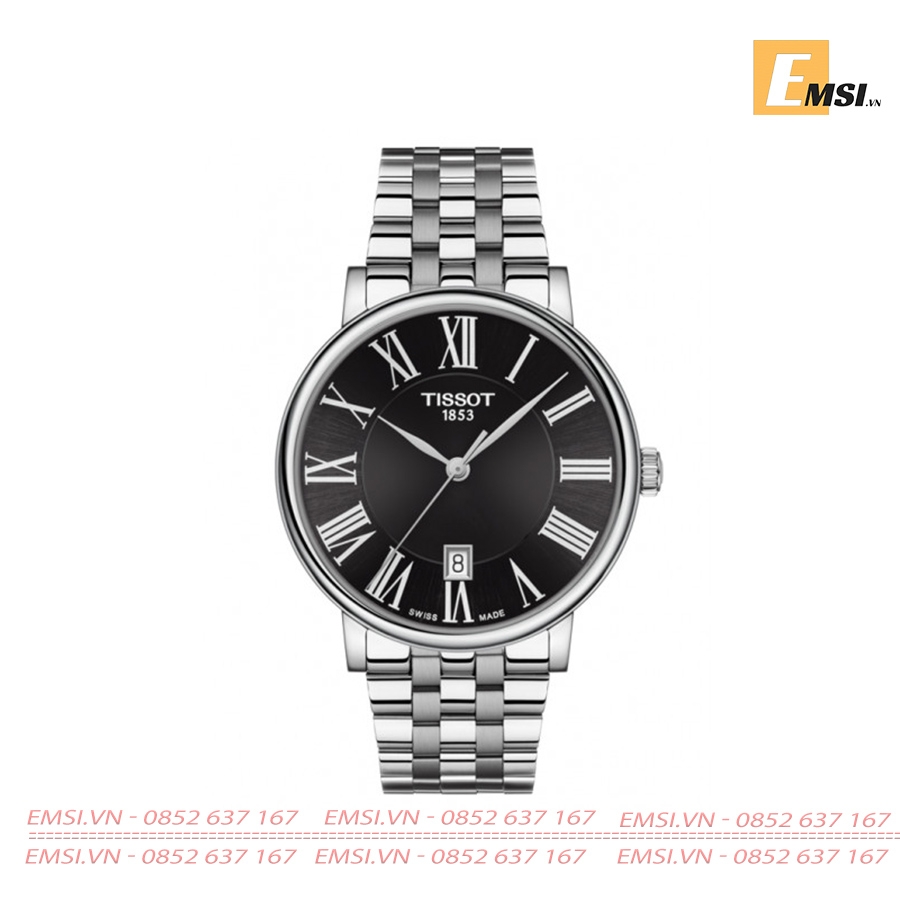 TISSOT T122.410.11.053.00 - Đồng Hồ Nam - Pin / Quartz - Kính Sapphire - Size Mặt 40mm - Bảo Hành 5 Năm - Chính Hãng - Emsi.vn