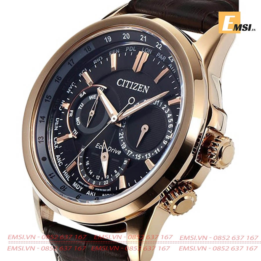 CITIZEN BU2023-12E – NAM – ECO-DRIVE (NĂNG LƯỢNG ÁNH SÁNG) – DÂY DA