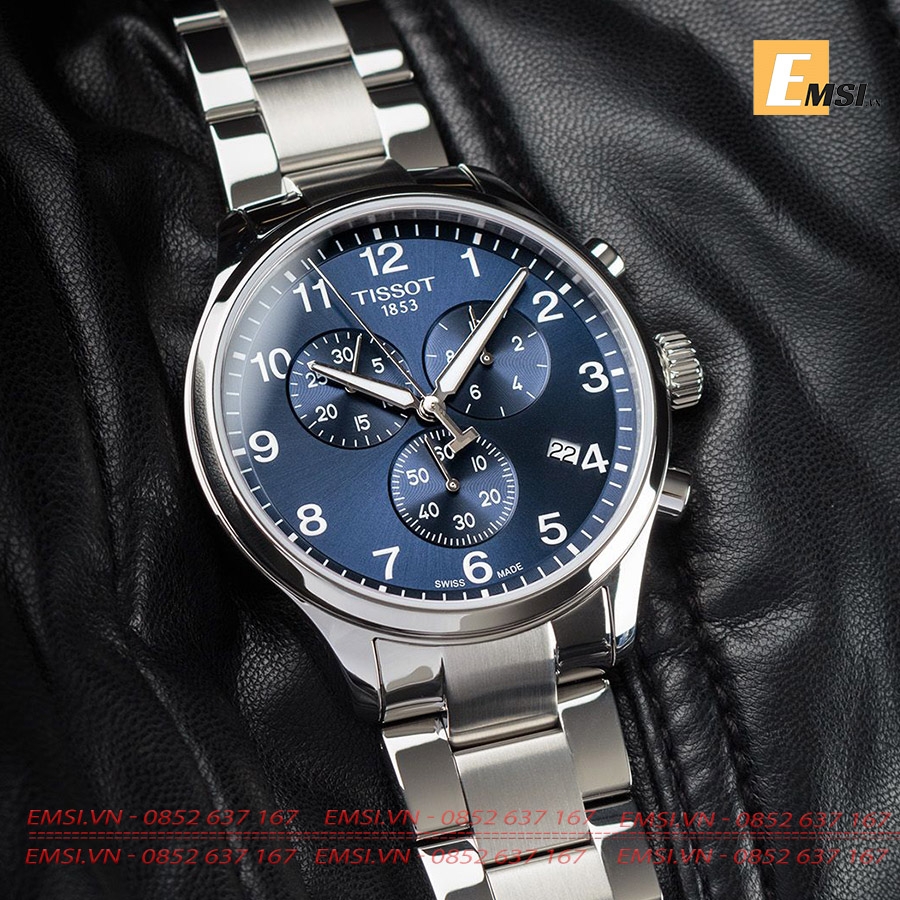 TISSOT CHRONO XL CLASSIC T116.617.11.047.01 - Pin / Quartz - Kính Sapphire - Size Mặt 45mm- Đồng hồ nam - Emsi.vn