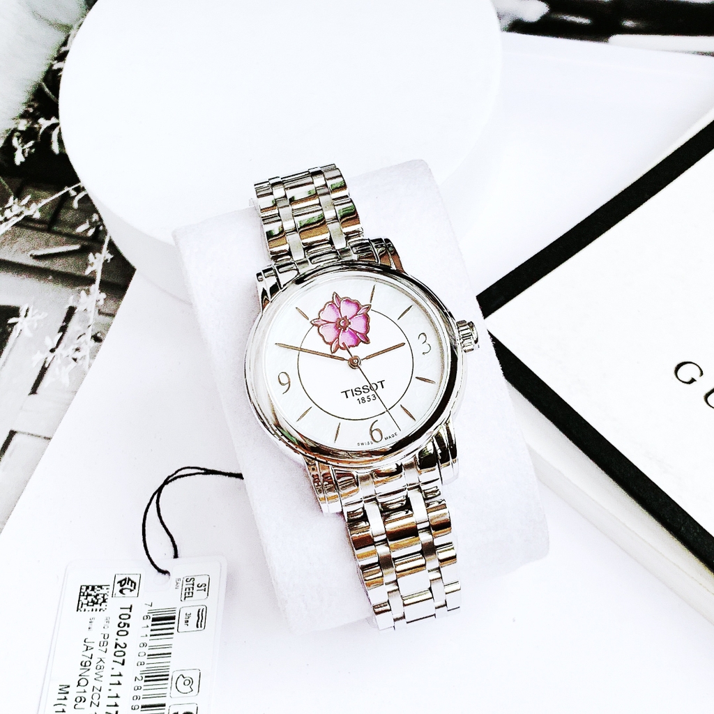 Tissot T050.207.11.117.05 - Đồng hồ nữ - Cơ - Automatic - Size mặt 35mm - Kính Sapphire - Bảo Hành 5 Năm - Chính Hãng