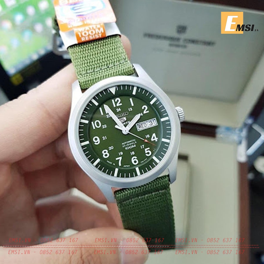 Đồng hồ Seiko 5 SNZG09J1 made in Japan size 42 mm - Emsi.vn