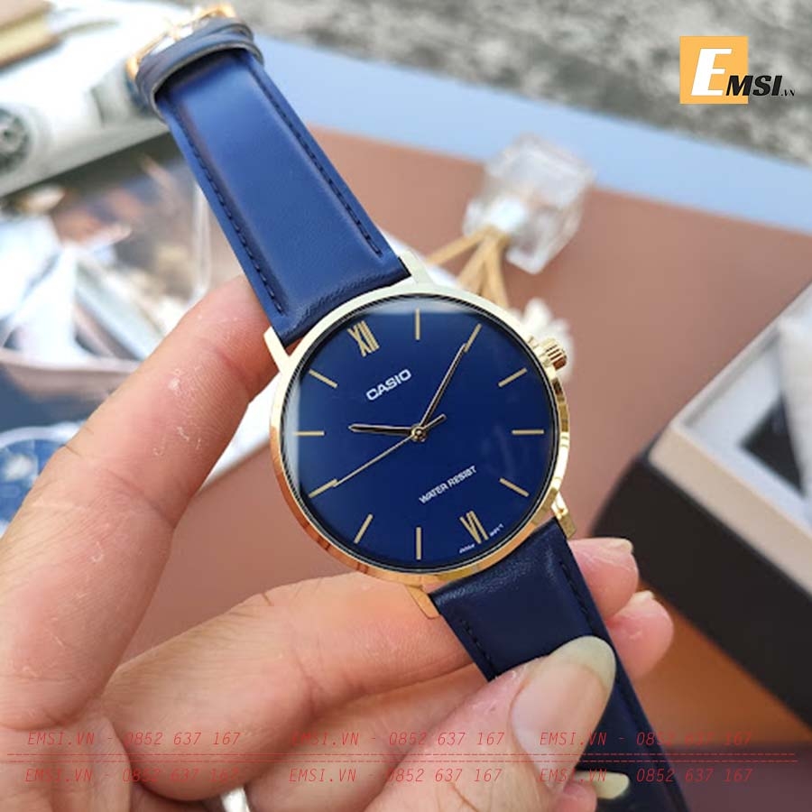 Đồng hồ Casio Nam MTP-VT01GL-2BUDF - Bảo hành chính hãng 5 năm