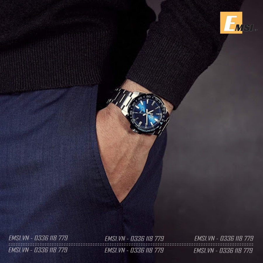 EDIFICE EFV-120DB-2AV | Dây đeo bằng thép không gỉ |