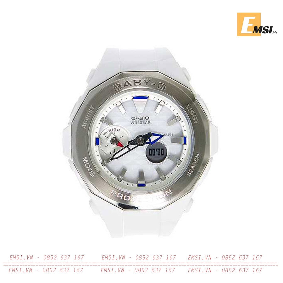 Baby-G BGA-225-7ADR - Đồng Hồ Nữ - Điện Tử - Kính Khoáng - Size Mặt 45mm - Bảo Hành 5 Năm - Chính Hãng