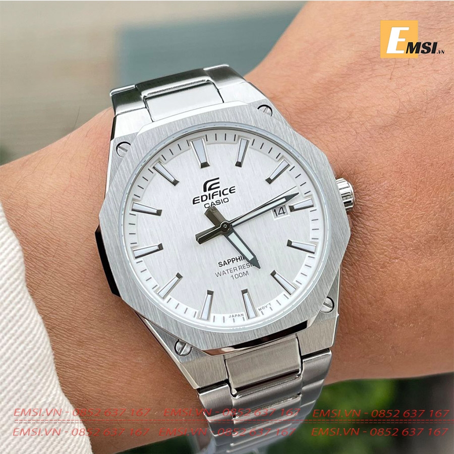 Casio Edifice EFR-S108D-7AVUDF - Đồng Hồ Nam - Pin / Quartz - Kính Sapphire - Size Mặt 40mm - Bảo Hành 5 Năm - Chính Hãng - Emsi.vn