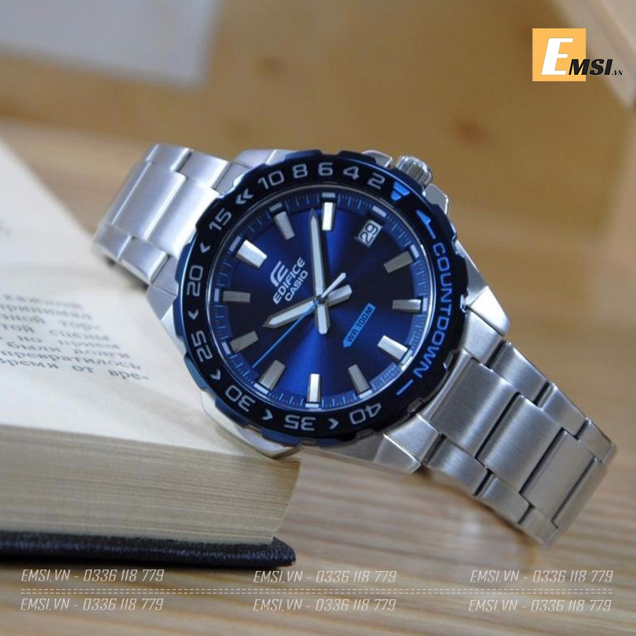 EDIFICE EFV-120DB-2AV | Dây đeo bằng thép không gỉ |