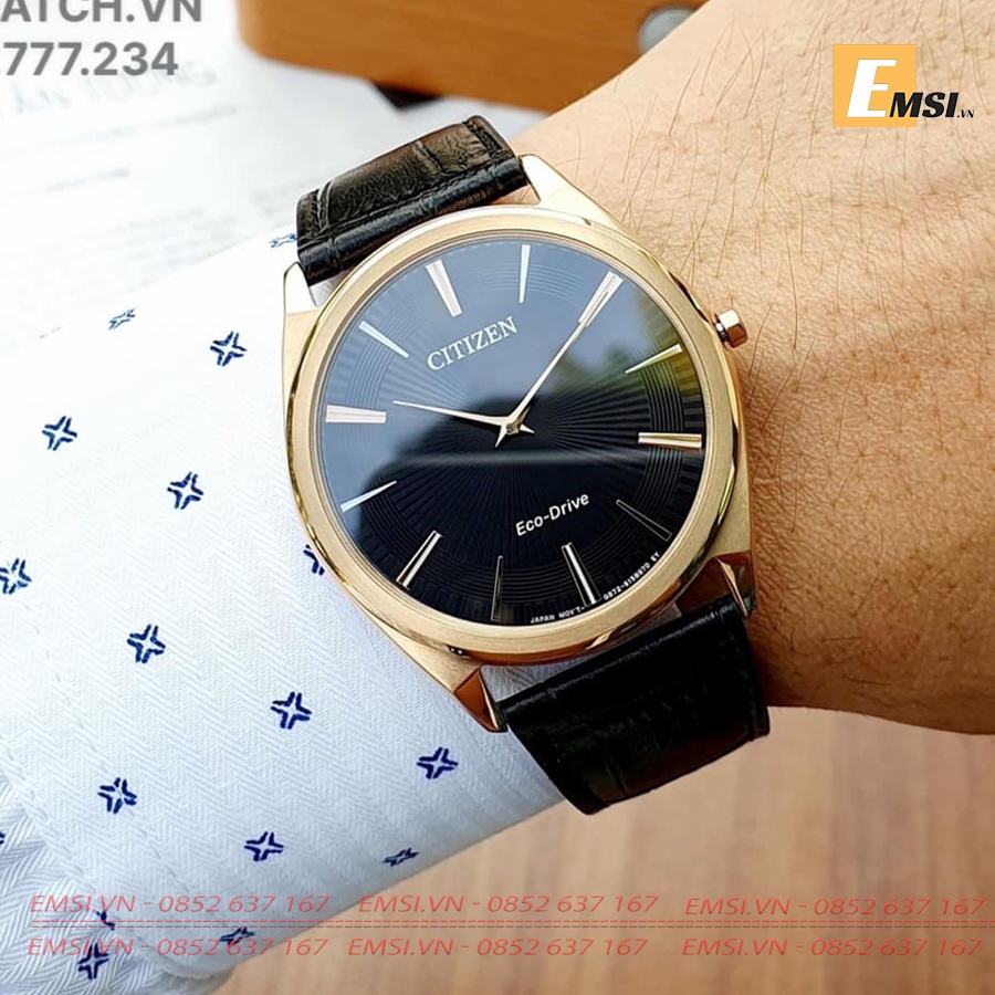 Citizen AR3073-06E - Đồng Hồ Nam - Eco Drive - Kính Sapphire - Size Mặt 38mm - Bảo Hành 5 Năm - Chính Hãng - EMSI.VN