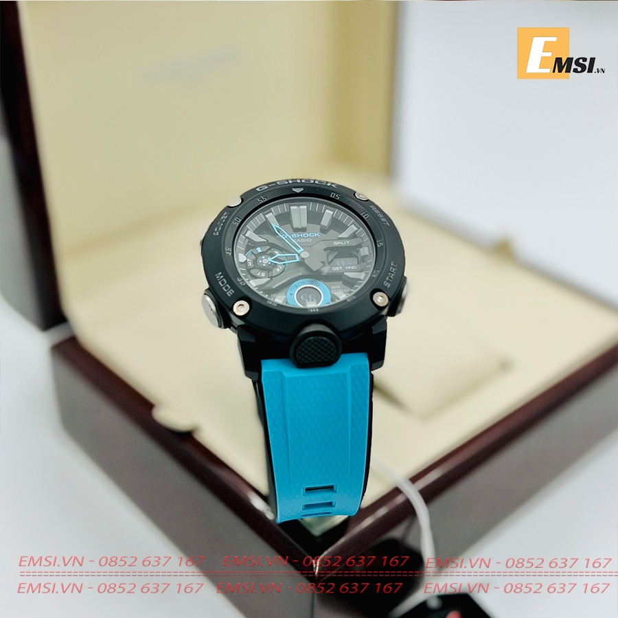 G-SHOCK GA-2000-1A2 - Đồng Hồ Nam - Điện Tử - Kính Khoáng - Size Mặt 51mm - Bảo Hành 5 Năm - Chính Hãng