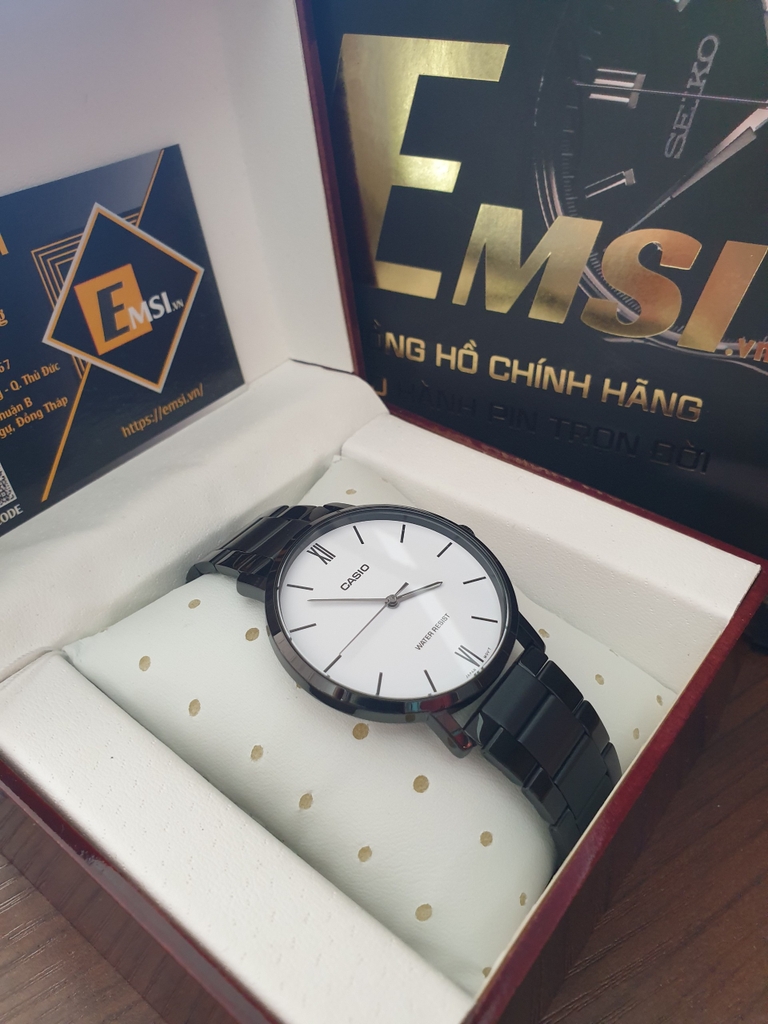 Casio MTP-VT01B-7BUDF - Đồng Hồ Nam - Pin / Quartz - Kính Khoáng - Size Mặt 40mm - Bảo Hành 5 Năm - Chính Hãng