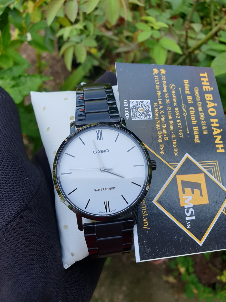 Casio MTP-VT01B-7BUDF - Đồng Hồ Nam - Pin / Quartz - Kính Khoáng - Size Mặt 40mm - Bảo Hành 5 Năm - Chính Hãng